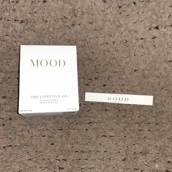 LYFESTYLE CO-Mood Candle-8oz-Perfume Scented & Mood EDP .33 oz Spray-NEW IN BOX - Picture 1 of 3